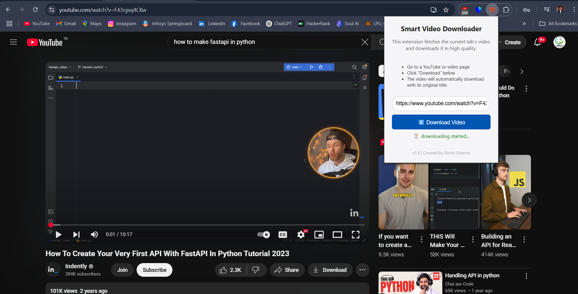Extension Screenshot